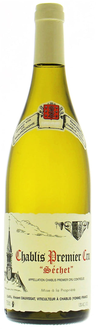 Domaine Vincent Dauvissat, Chablis Séchet 1. Cru, 2019 - bottlehero.dk