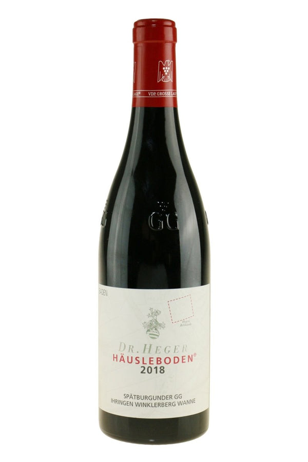 Dr. Heger Spätburgunder Häusleboden GG 2018 - bottlehero.dk