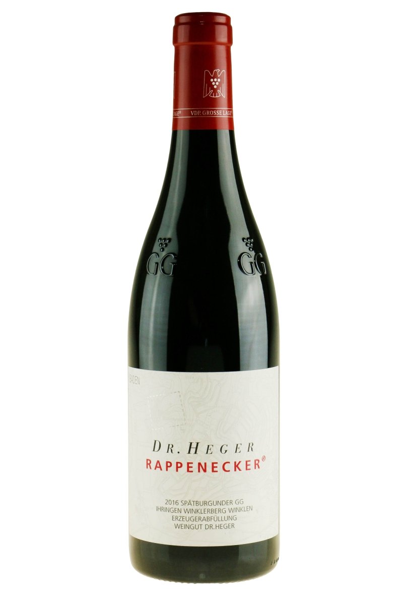Dr. Heger Spätburgunder Rappenecker GG 2016 - bottlehero.dk