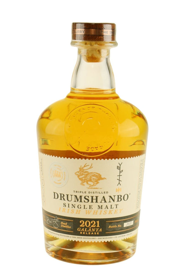 Drumshanbo Single Malt Irish Whiskey Galanta 2021 - bottlehero.dk