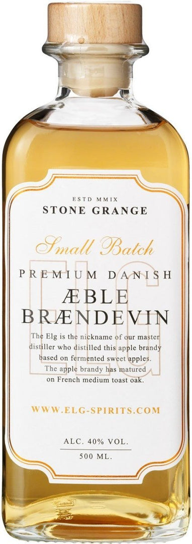 Elg Æblebrændevin Danish Premium Small Batch 40% 50cl - bottlehero.dk