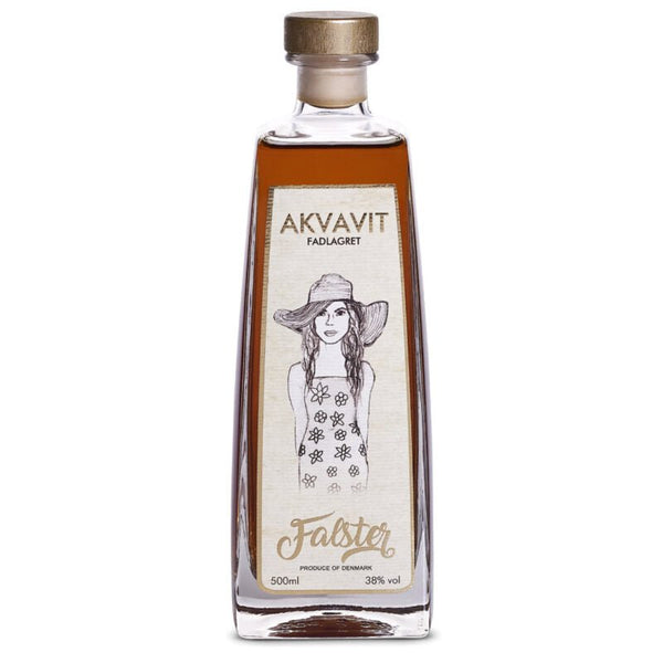 Falster Akvavit Fadlagret - bottlehero.dk