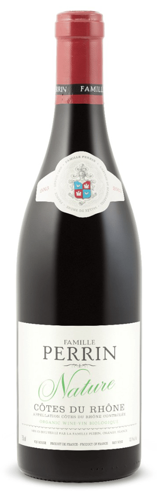 Familie Perrin Nature Côtes du Rhône 2019 - bottlehero.dk