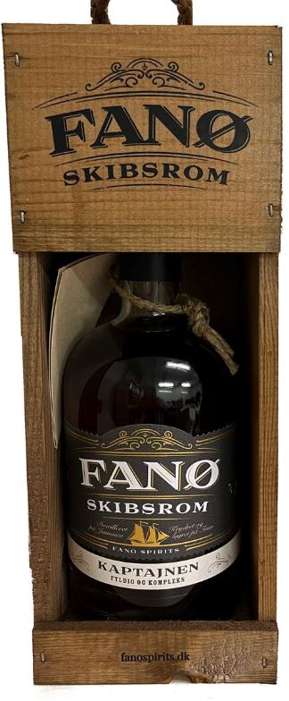 Fanø Skibsrom Kaptajnen 43% 70 cl. - bottlehero.dk