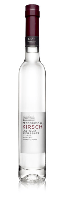 Frederiksdal KIRSCH Kirsebærbrændevin - bottlehero.dk