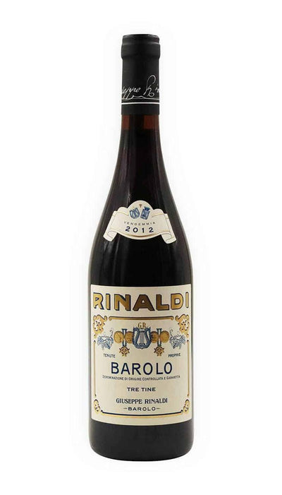 Giuseppe Rinaldi Barolo Tre Tine 2012 DOCG - bottlehero.dk