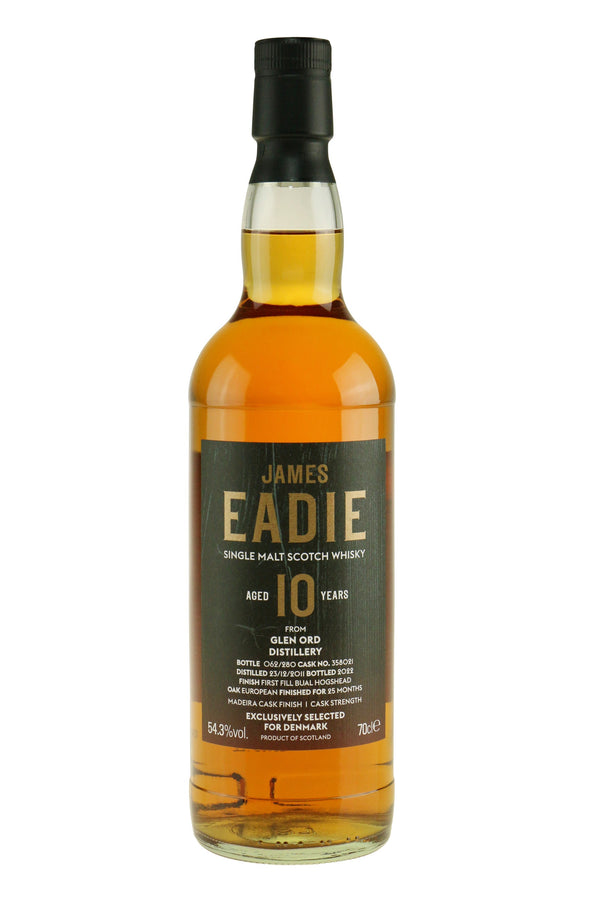 Glen Ord James Eadie 10y Cask #358021 Btld for DK - bottlehero.dk