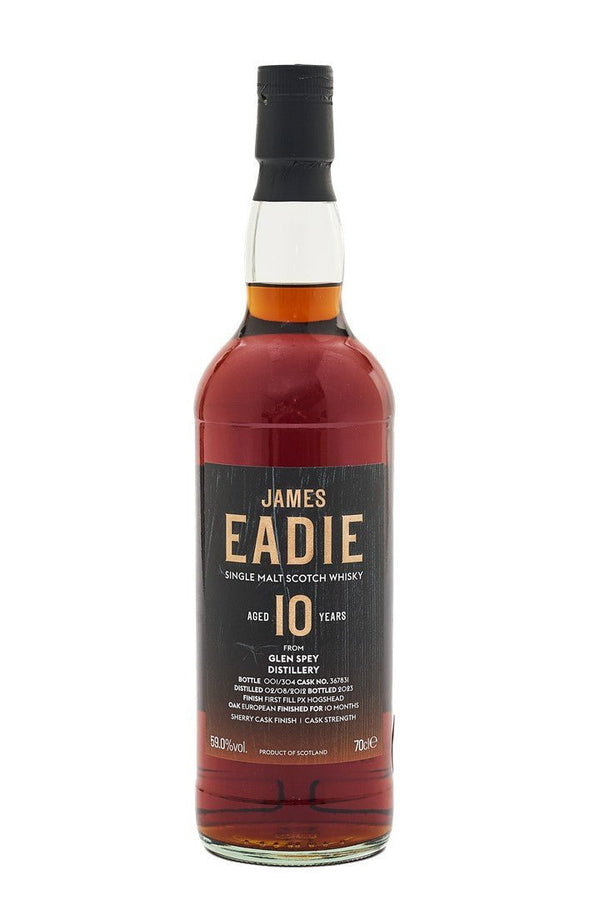 Glen Spey James Eadie 10 years 2023 Cask #367831 - bottlehero.dk