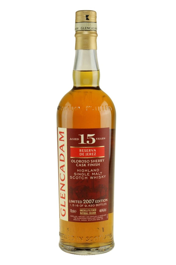 Glencadam 15 Years Single Malt Reserva de Jerez - bottlehero.dk