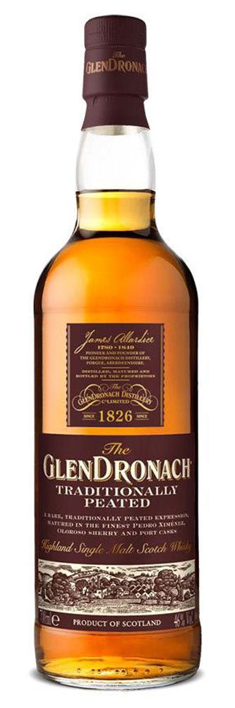 GlenDronach Traditionally Peated Highland Single Malt - bottlehero.dk