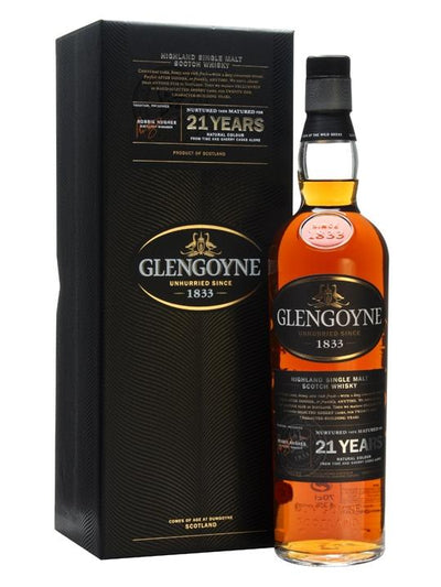 Glengoyne 21 YO Single Malt 43% - bottlehero.dk
