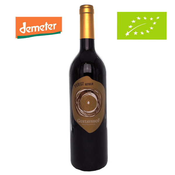 Gustavshof Purist Cabernet Premium nature - bottlehero.dk