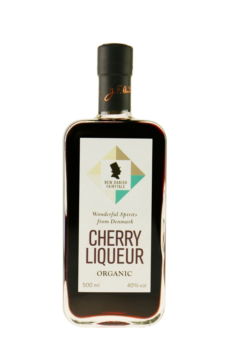HC Andersen Cherry Liqueur Gift Box ØKO - bottlehero.dk