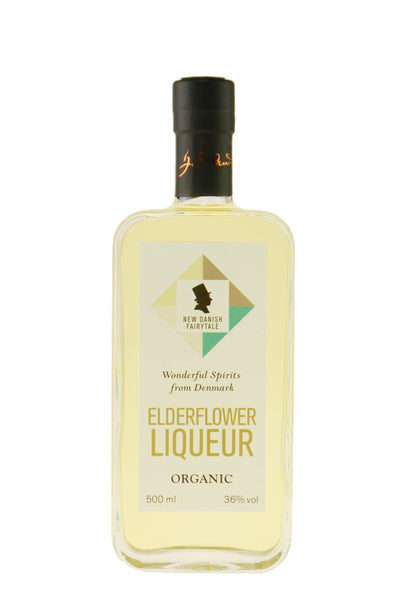 HC Andersen Elderflower Liqueur Gift Box ØKO - bottlehero.dk