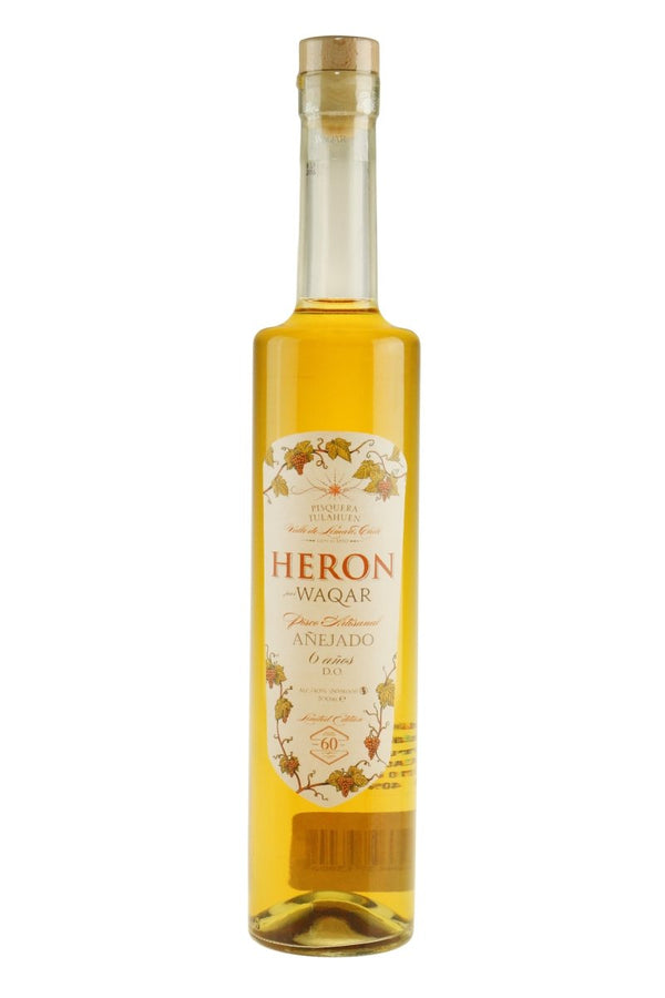 Heron By Waqar Pisco Anejado Limited Ed. - bottlehero.dk