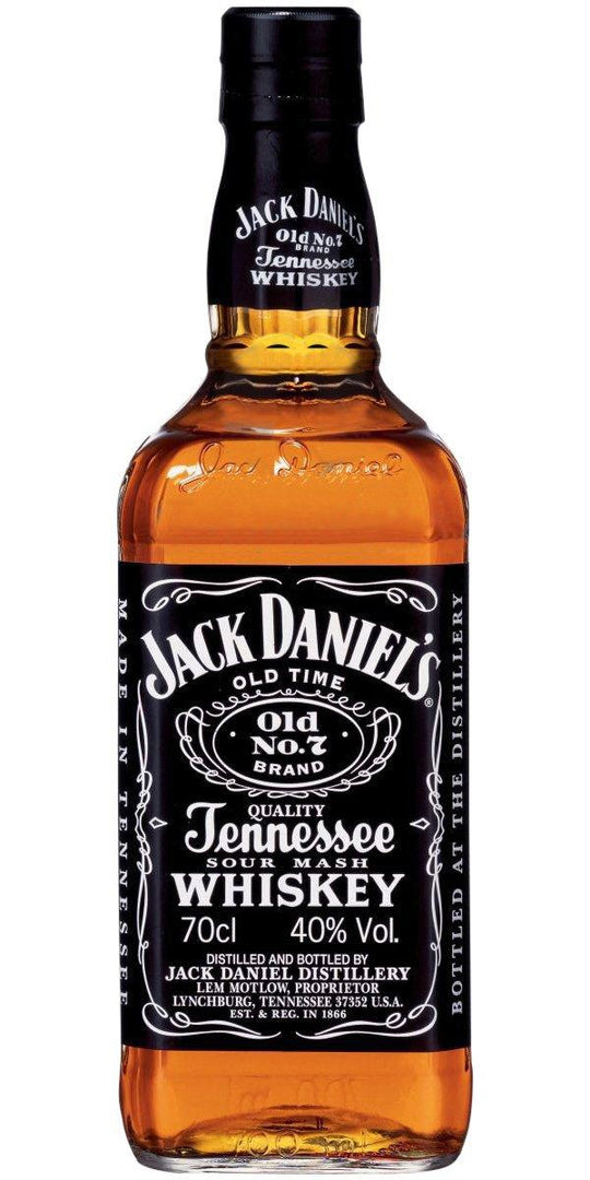 Jack Daniels Old no. Tennessee Whiskey 40% - bottlehero.dk