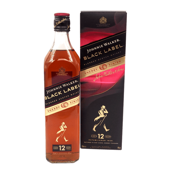 Johnnie Walker Black Sherry Cask Finish. - bottlehero.dk