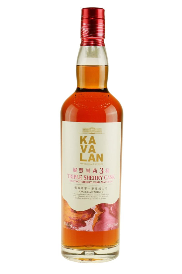 Kavalan Triple Sherry Cask - bottlehero.dk