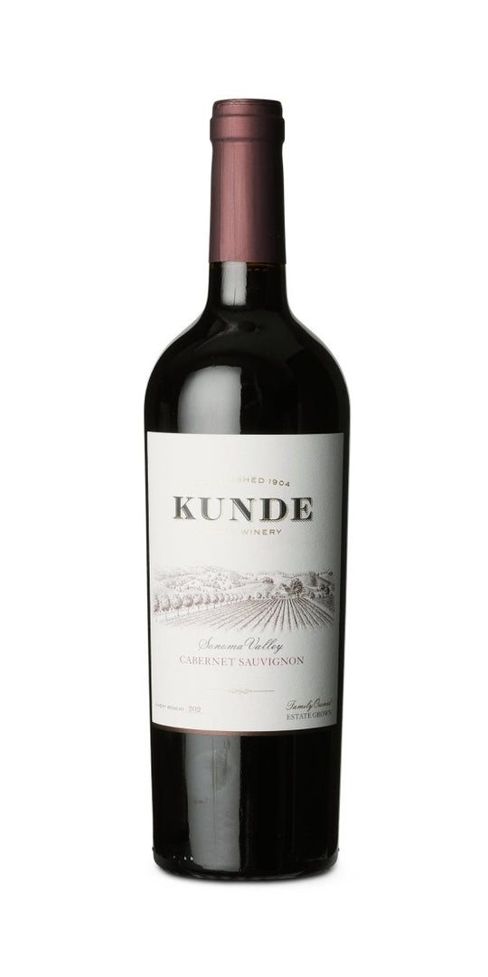 Kunde Family Winery, Cabernet Sauvignon, Sonoma County, 2018 - bottlehero.dk