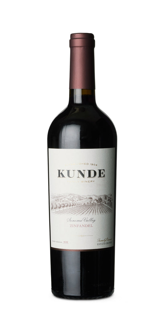Kunde Family Winery, Zinfandel, Sonoma County, 2018 - bottlehero.dk