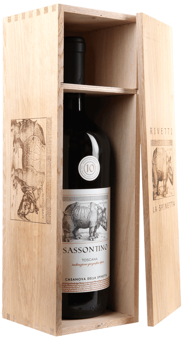La Spinetta, Toscana Sangiovese Sassontino - Magnum 1,5L, 2006 - bottlehero.dk