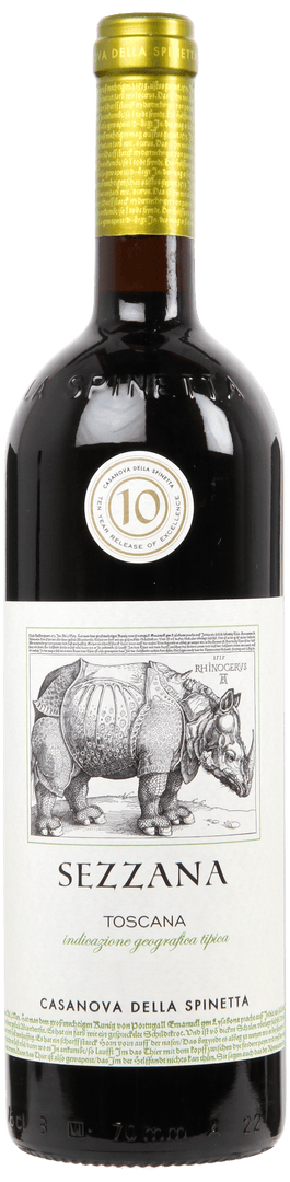 La Spinetta, Toscana Sangiovese Sezzana, 2008 - bottlehero.dk