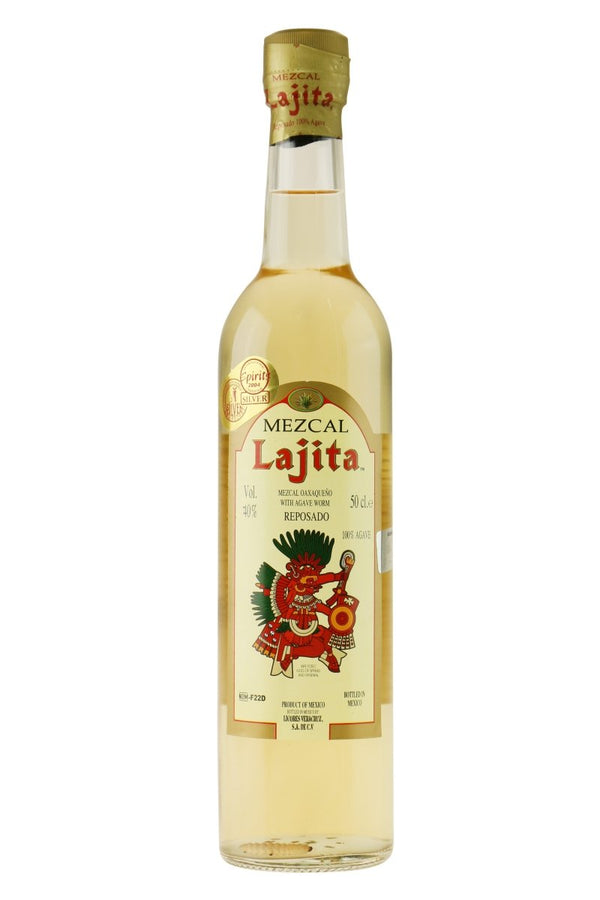 Lajita Mezcal med orm Reposado - bottlehero.dk