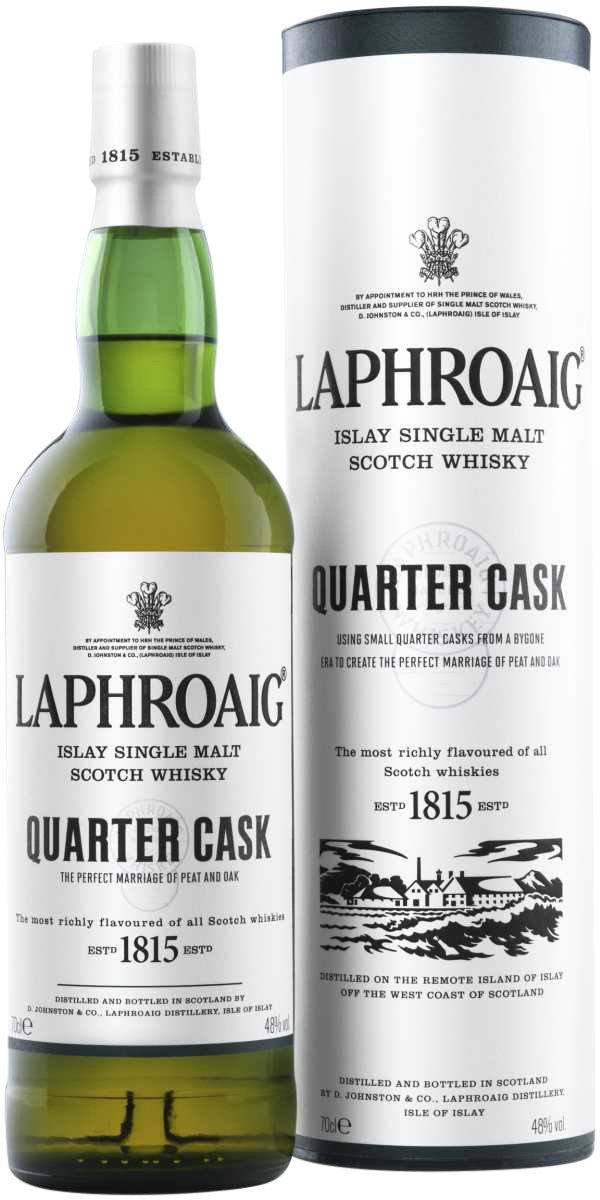 Laphroiag Quarter Cask Single Malt 48% - bottlehero.dk