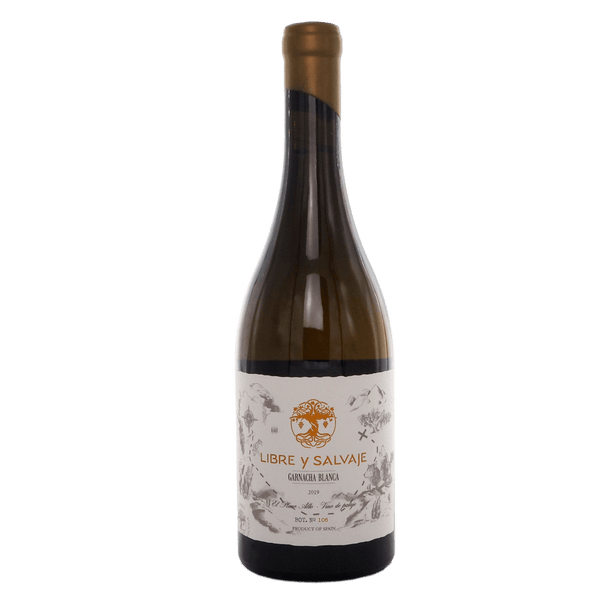 Libre & Salvaje white Garnacha 2019 DO Carinena - bottlehero.dk