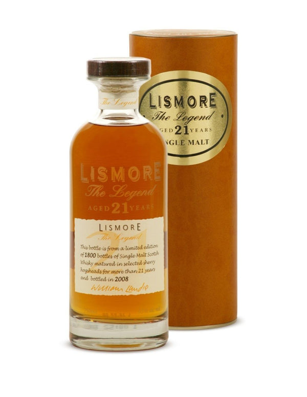 Lismore Legend 21 år Single Malt 43% - bottlehero.dk