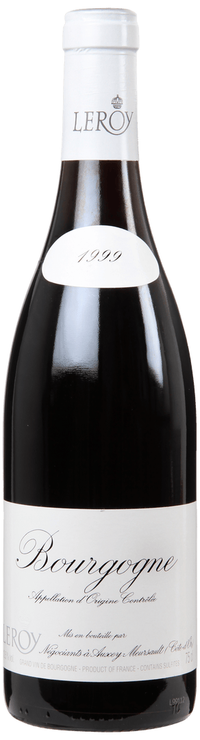 Maison Leroy, Bourgogne Rouge, 1999 - bottlehero.dk