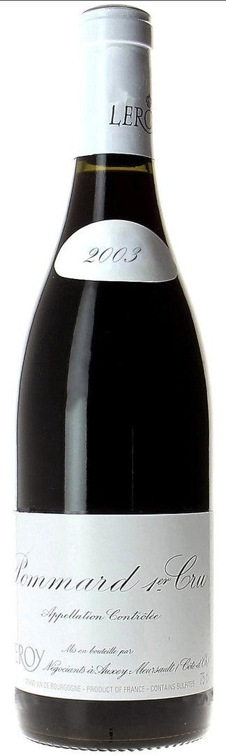 Maison Leroy, Pommard 1. Cru, 2003 - bottlehero.dk