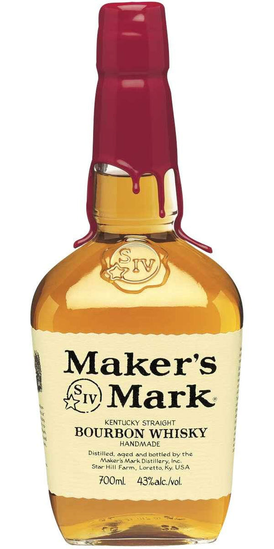 Makers Mark Kentucky Straight Bourbon Whisky 45% - bottlehero.dk