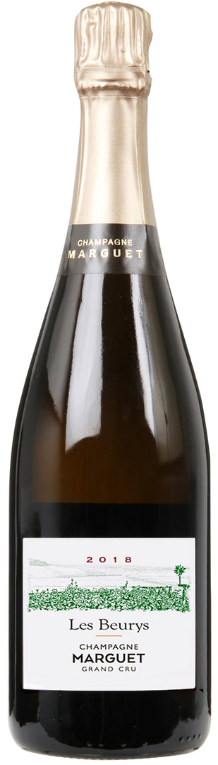 Champagne Marguet, Champagne Le Beurys Grand Cru Brut Nature BIO, 2018 - bottlehero.dk