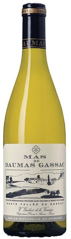 Mas de Daumas Gassac, Saint Guilhem le désert cité d’Aniane blanc, 2021 - bottlehero.dk