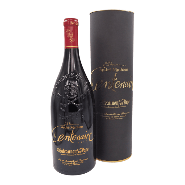Mathieu, Chateauneuf du pape Centenaire 2017 Magnum - bottlehero.dk