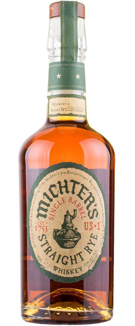 Michter’s US1 Kentucky Single Barrel Straight Rye Whiskey 42.2% 70 cl - bottlehero.dk
