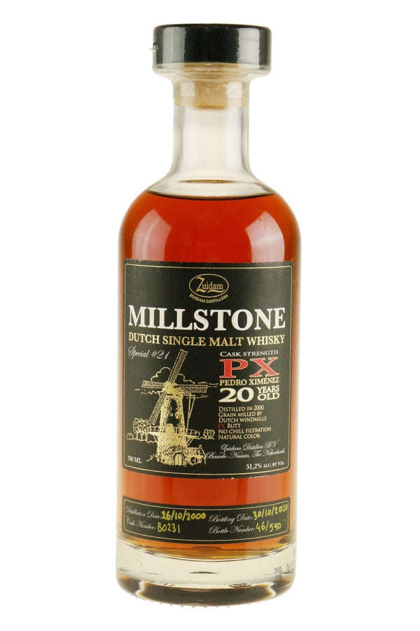Millstone Single Malt Special #21 PX Cask 2020 - bottlehero.dk