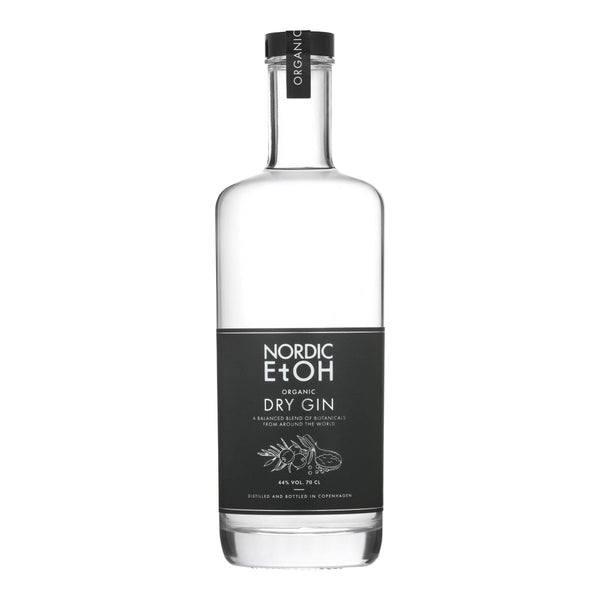 Nordic EtOH Organic Dry Gin Original Black 44% 70cl - bottlehero.dk