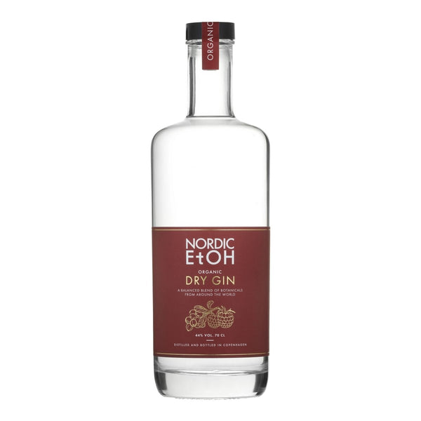 Nordic EtOH Organic Dry Gin Red Berries & Pink Grape 44% 70cl - bottlehero.dk