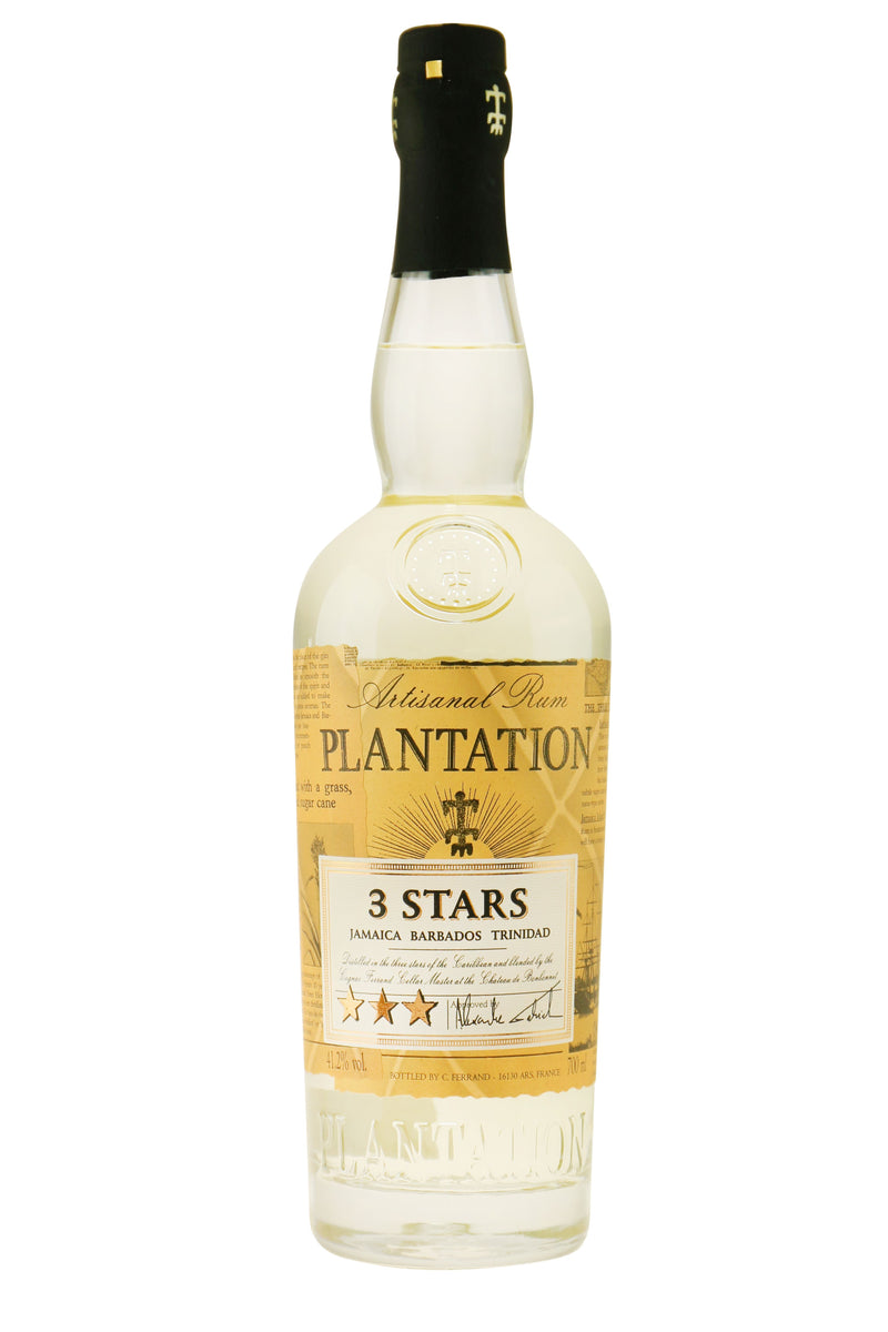 Plantation 3 Stars White Rum - bottlehero.dk
