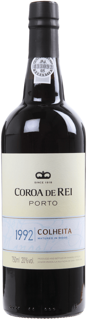Poças, Colheita Port Coroa de Rei, 1992 - bottlehero.dk