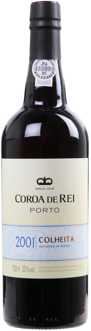 Poças, Colheita Port Coroa de Rei, 2001 - bottlehero.dk
