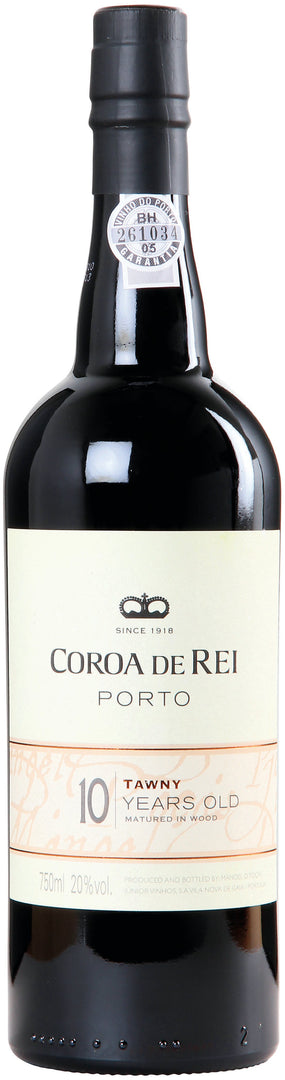 Poças, Tawny Port 10 Years Old Coroa de Rei - bottlehero.dk
