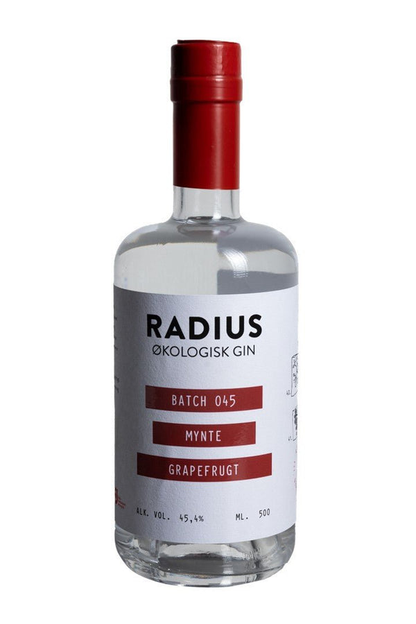 Radius Gin 045 Mynte Grapefrugt ØKO - bottlehero.dk