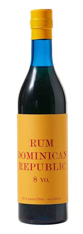 Rum Den Dominikanske Republik 8 år 43% 50cl - bottlehero.dk