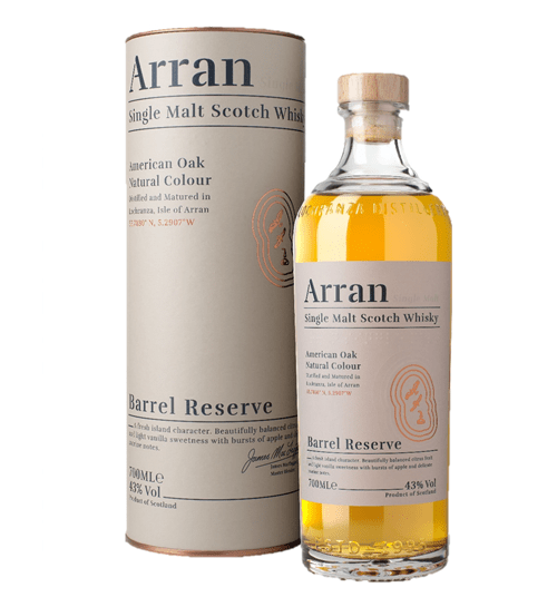 The Arran Malt Barrel Reserve Single Malt Whisky, Skotland - bottlehero.dk