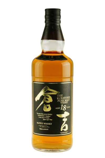 The Kurayoshi Pure Malt whisky 18 years - bottlehero.dk
