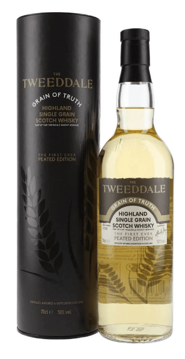 The Tweeddale Grain of Truth Single Grain Peated Edition Whisky Limited Edition 46% - bottlehero.dk