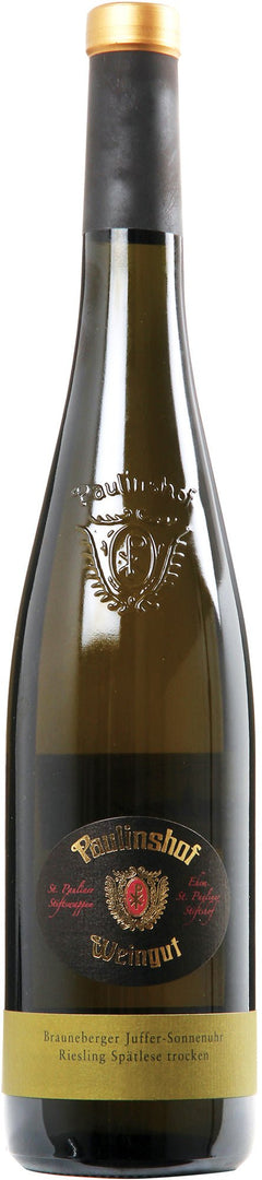 Weingut Paulinshof, Riesling Spätlese Trocken Brauneberger Juffer-Sonnenuhr, 2021 - bottlehero.dk